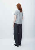 Marine Perfect Cotton Tee — Grey Marl