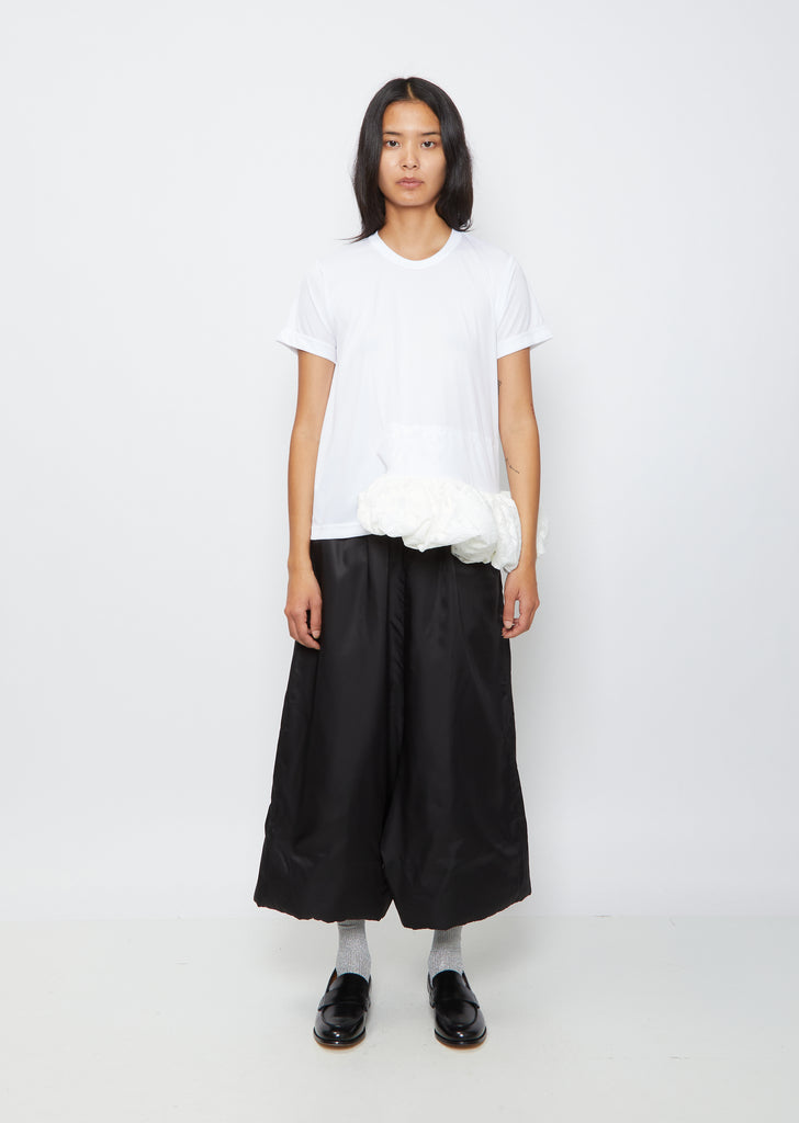 Puffed Hem T-Shirt