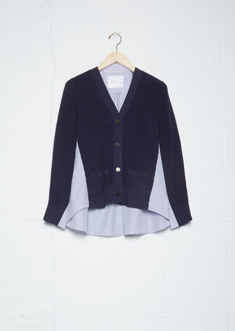 Cotton Knit Cardigan