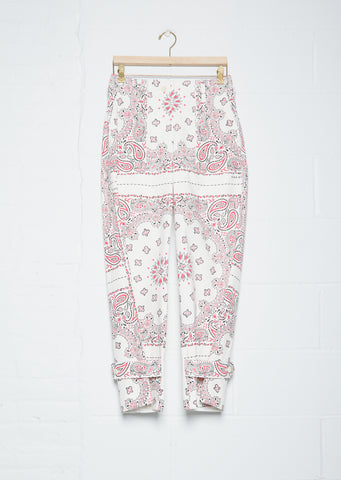 Bandana Print Pants