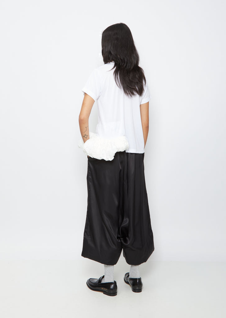 Puffed Hem T-Shirt