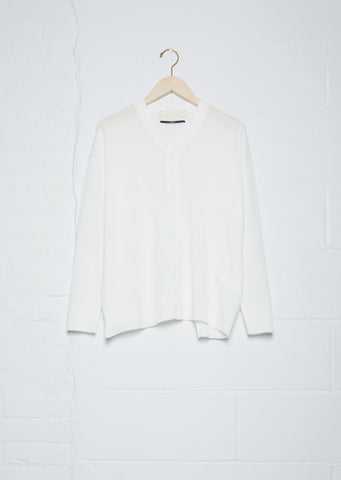 Lab Cardy — White