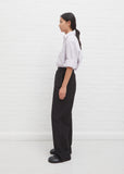 High Waisted Wide Leg Pull On Pant