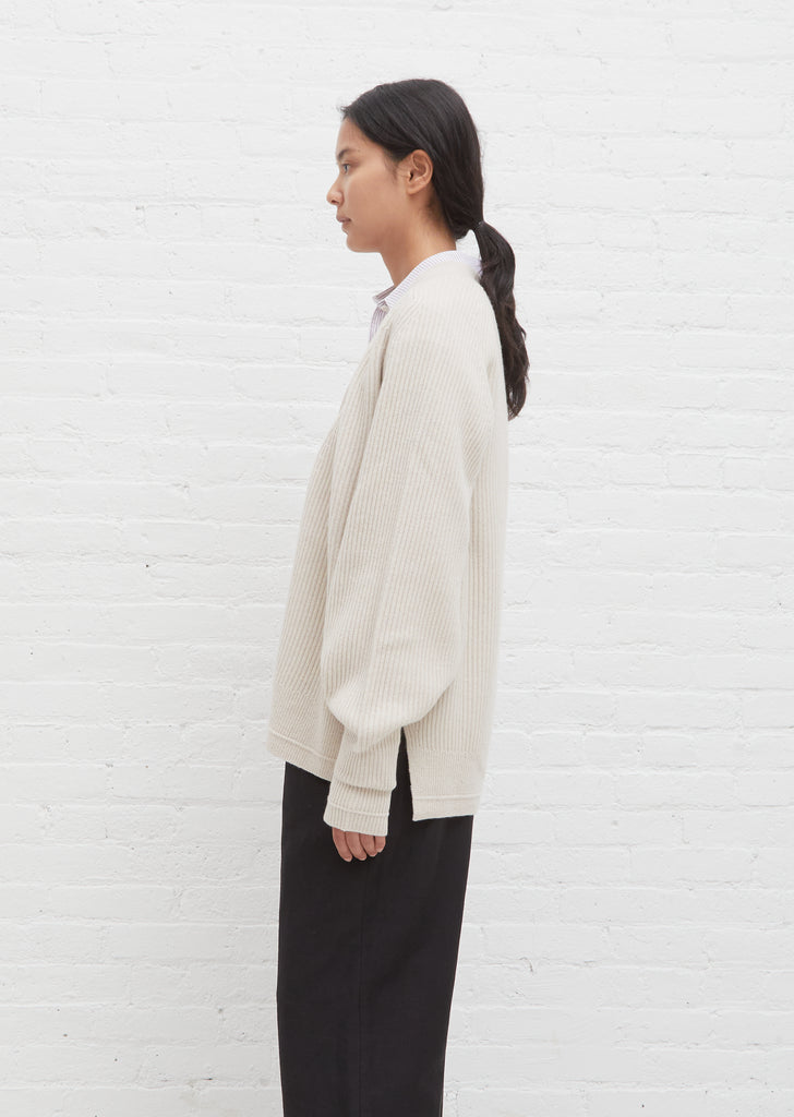 Fisherman Rib Cape Cardigan