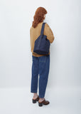 The Slide Canvas Bag — Dark Navy