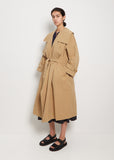 Cotton Card Cubica Coat