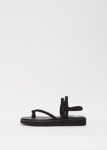 Pleats Strap Sandals