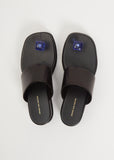 Chunky Leather Platform Sandal