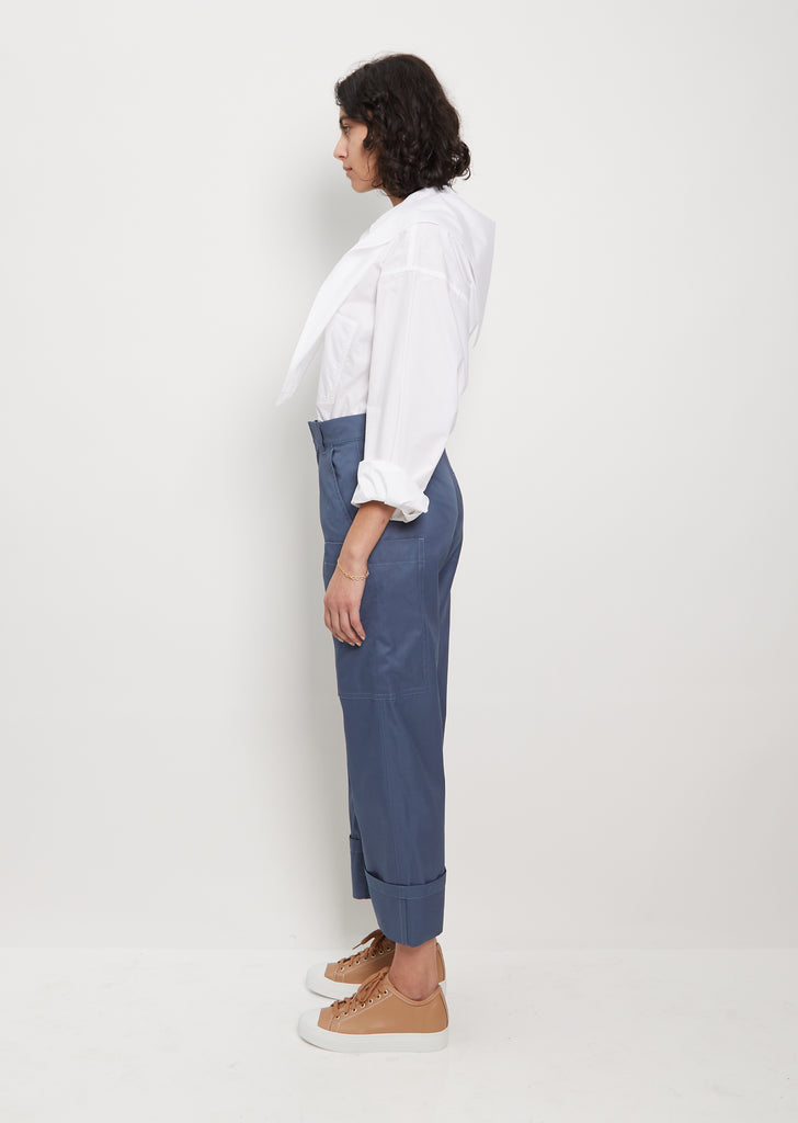 Prague Big Patched Cotton Pant