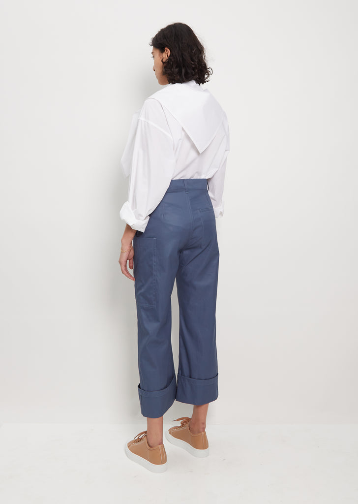 Prague Big Patched Cotton Pant