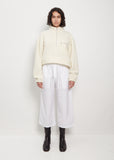 Short Pyama Trouser — White