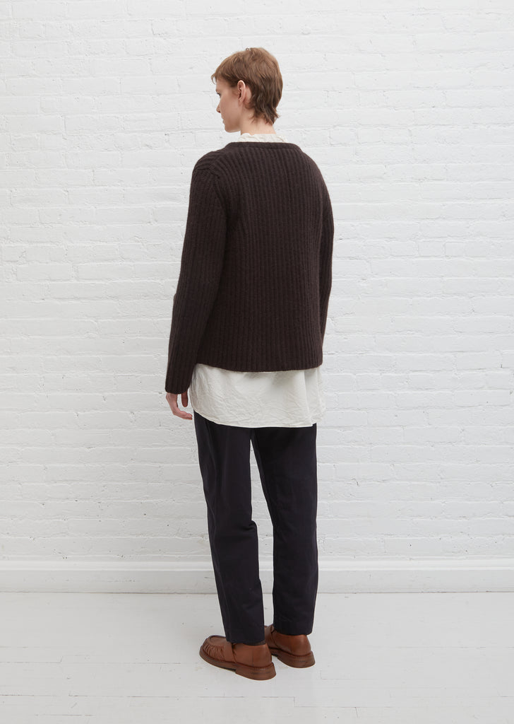 Woolang Cardigan - Brown