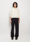 Polo Cropped Sweatshirt