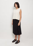 Organic Cotton Tank Top — Off White