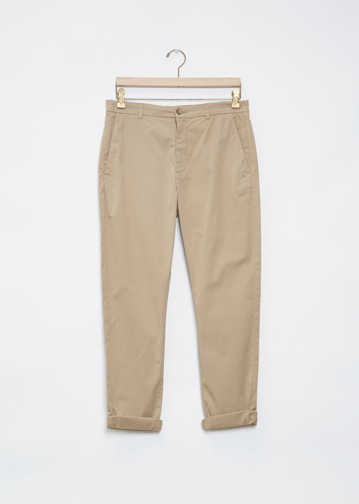 News Edit Trousers — Khaki Beige