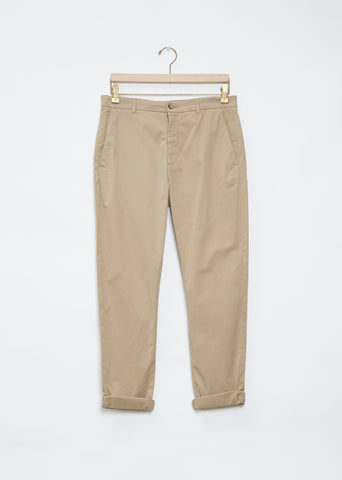News Edit Trousers — Khaki Beige