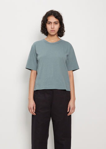 Organic Cotton & Linen Simple T-Shirt