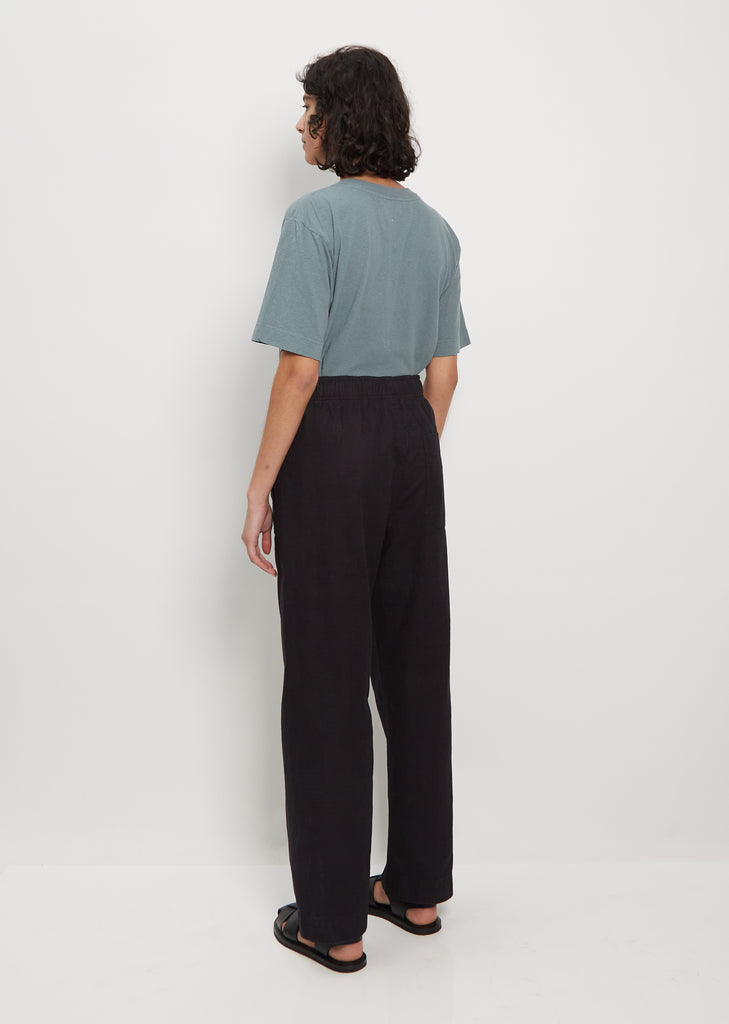 Cotton Wide Leg Jogger