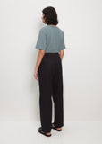 Cotton Wide Leg Jogger