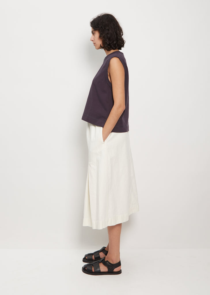 Organic Cotton Tank Top — Indigo