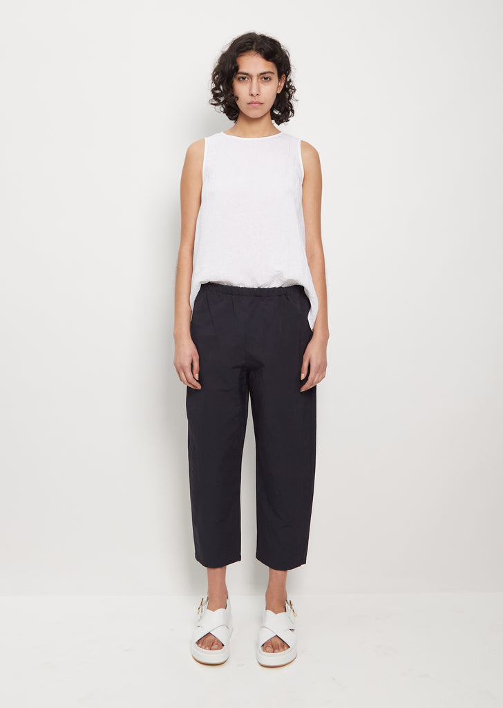 Tapered Pullon Trousers — Dark