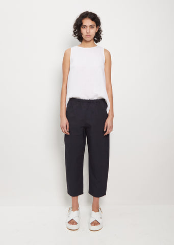 Tapered Pullon Trousers — Dark