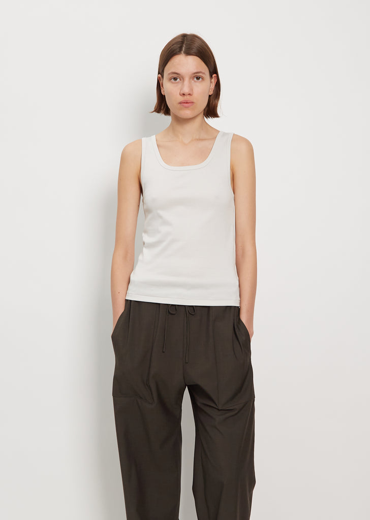 Didion Rib Tank — Dove