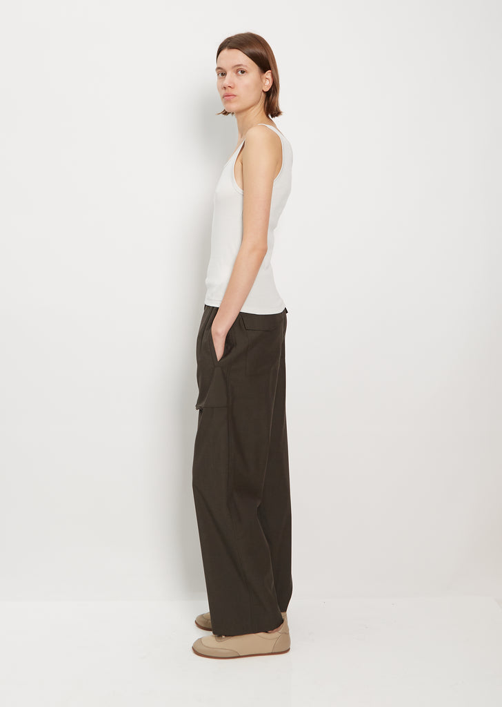 Didion Rib Tank — Dove