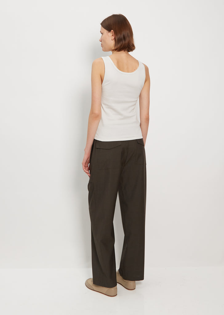 Didion Rib Tank — Dove