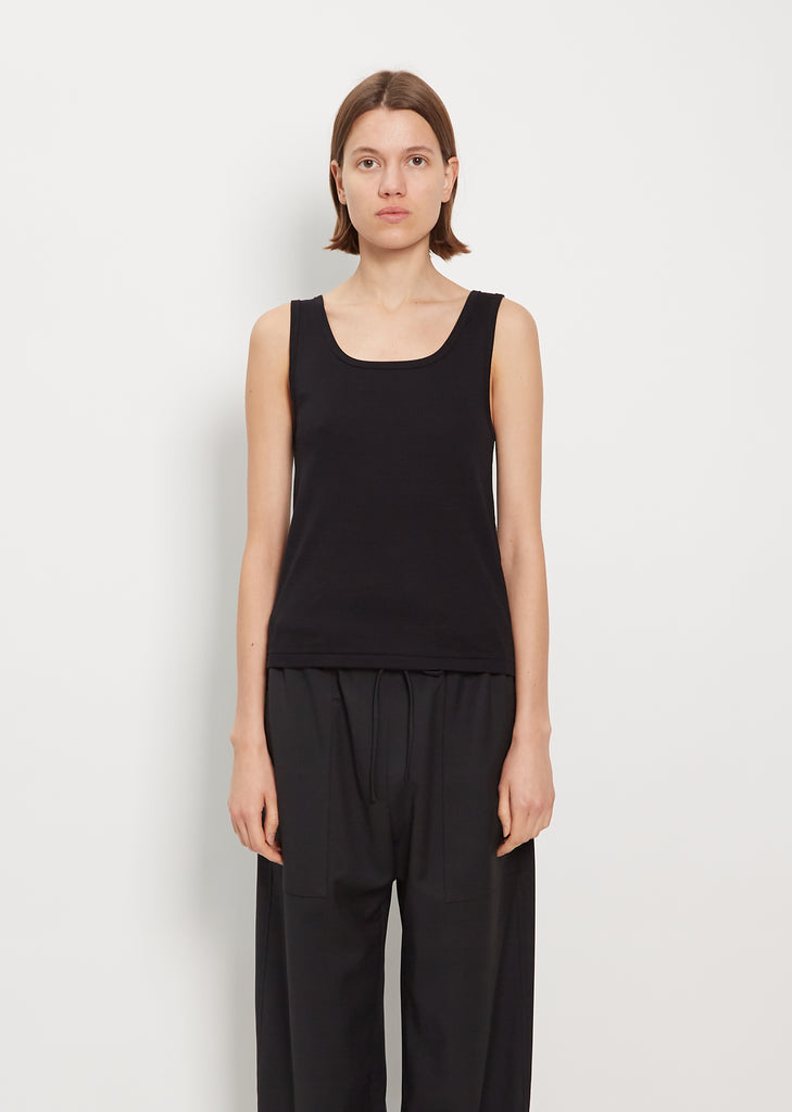 Didion Rib Tank — Black