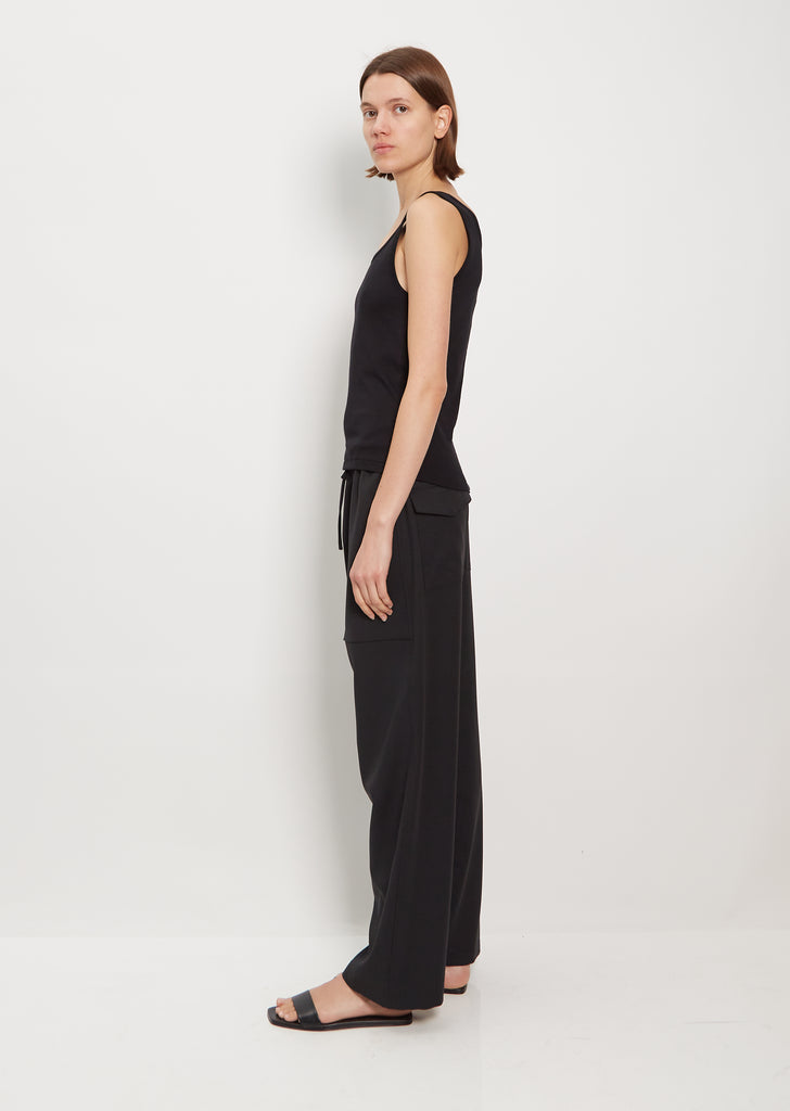Didion Rib Tank — Black