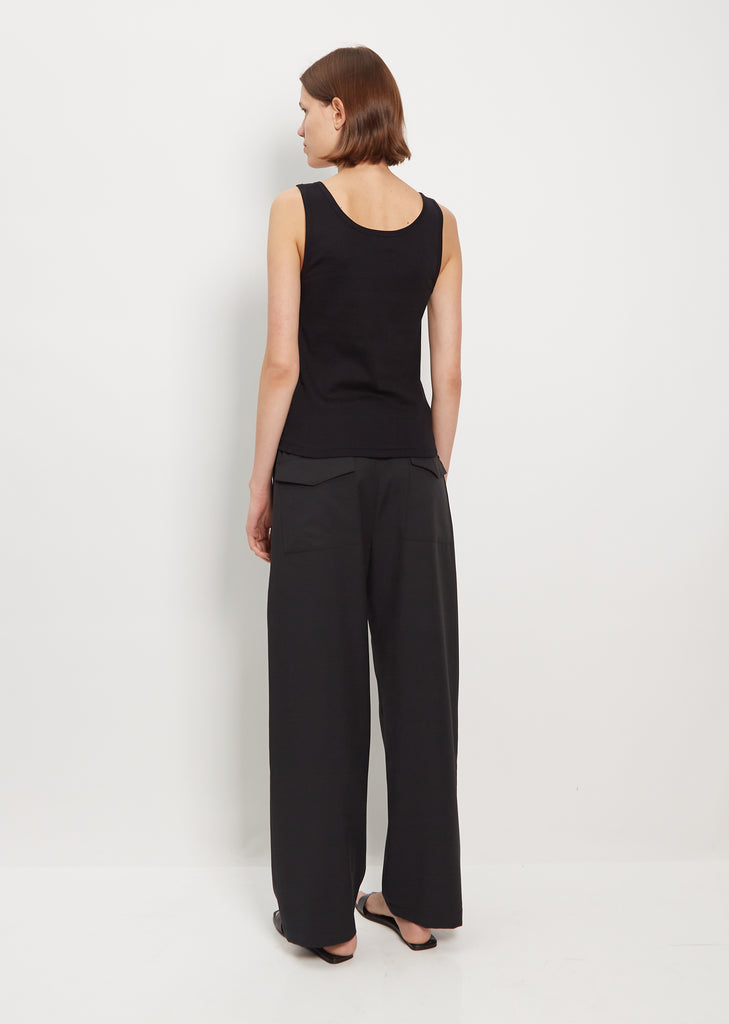 Didion Rib Tank — Black
