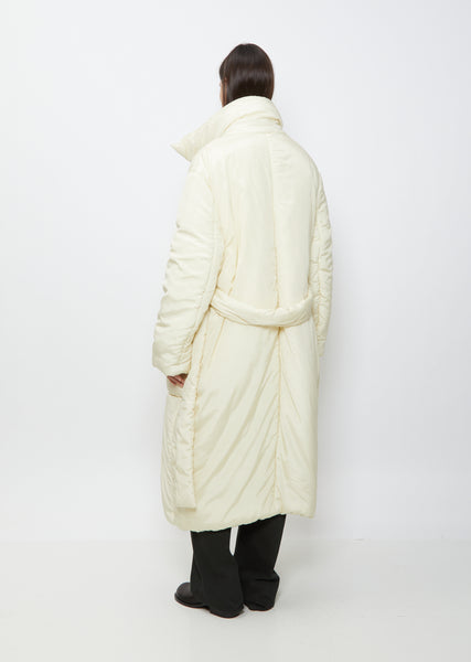 Wadded Wrapover Coat