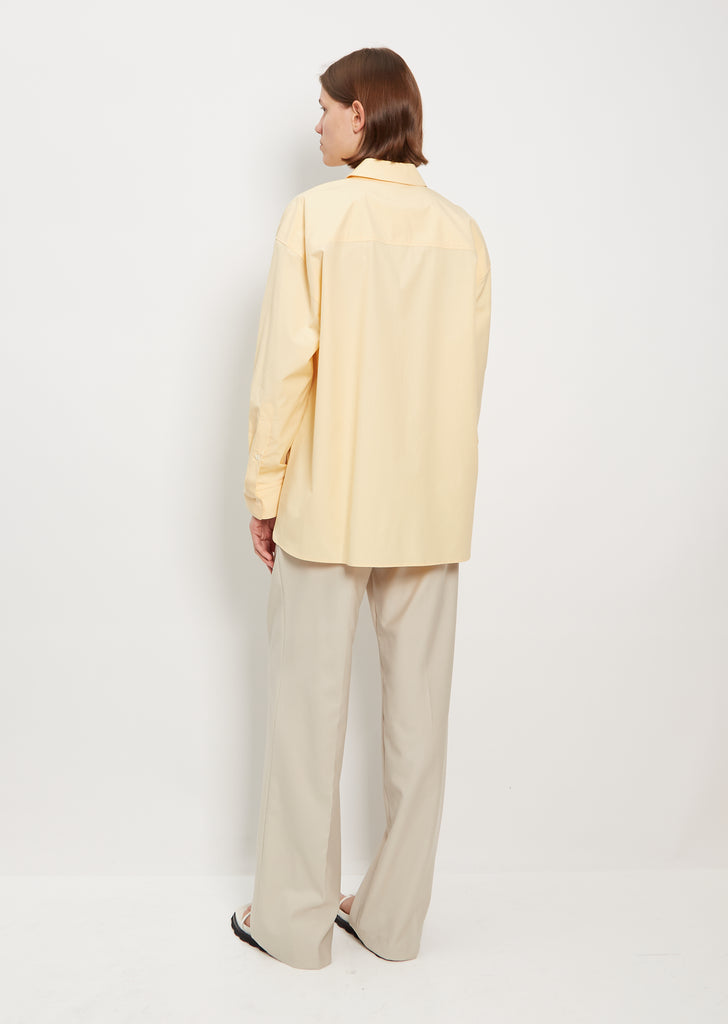 Espanto Cotton Shirt - Apricot