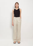 Sbiru Wool Pants — Beige