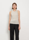 Limba Cotton Tank Top — Grey Melange