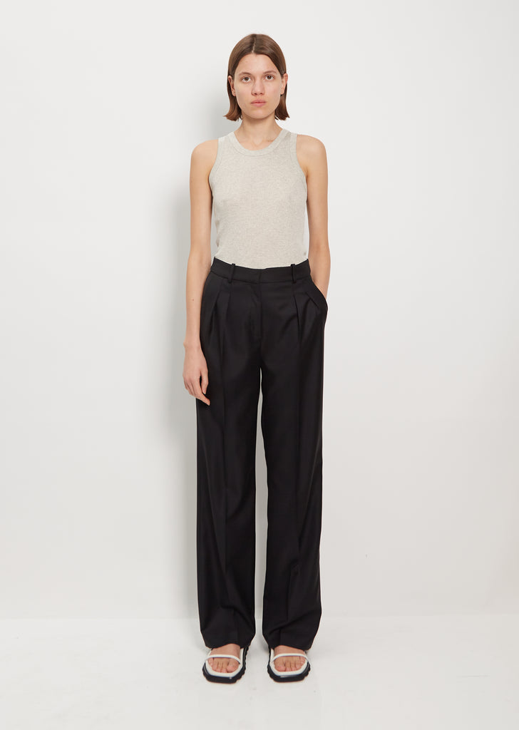 Sbiru Wool Pants — Black