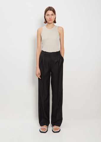 Sbiru Wool Pants — Black