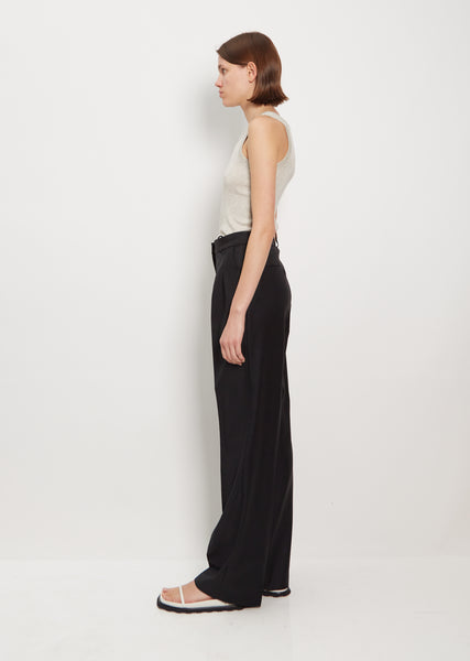 Sbiru Wool Pants — Black