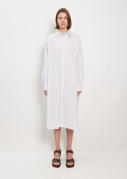 【完売色】Pleated Open Shirt Dress ネイビー 完売色】Pleated Open Shirt Dress ネイビー - メルカリ