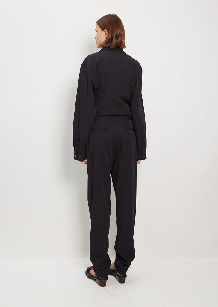Loose Suit Wool Pant