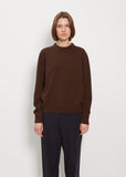 Unisex Lambswool Crewneck — Wood
