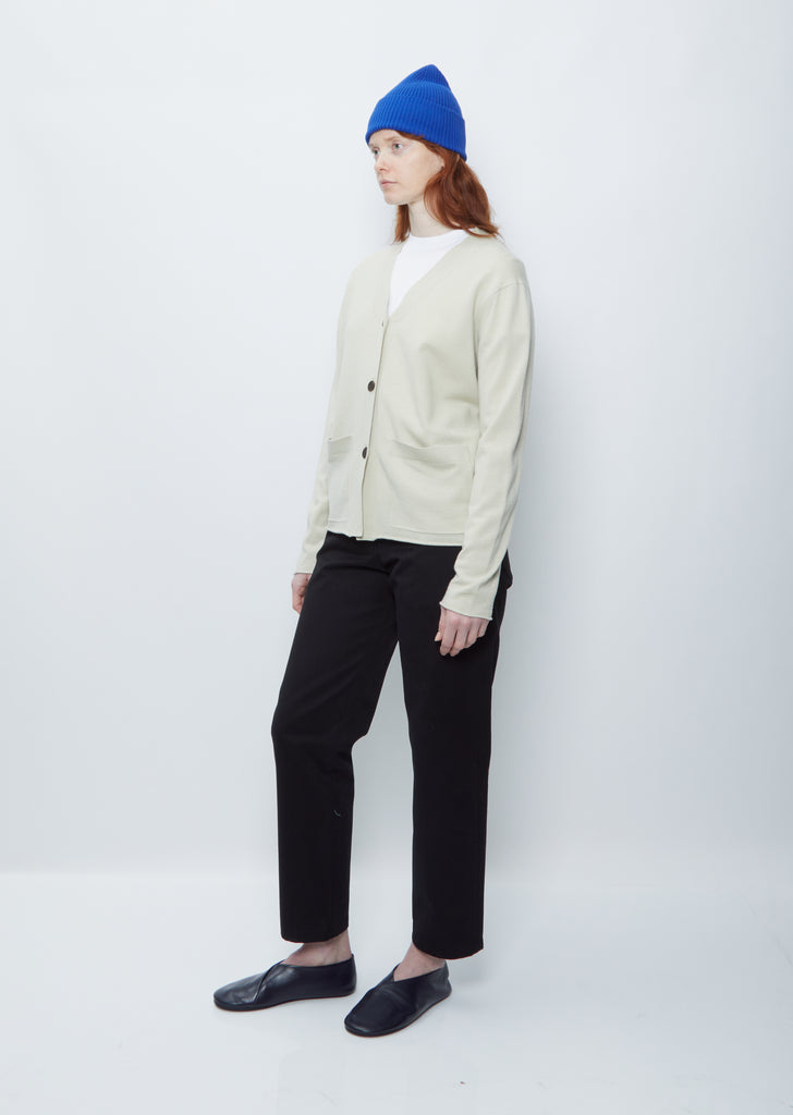 Seamless Knit Beanie — Cobalt