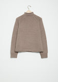 Merino Wool Rollneck — Taupe