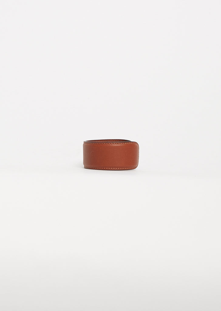 Large Plat Gaine Bracelet — Dark Honey