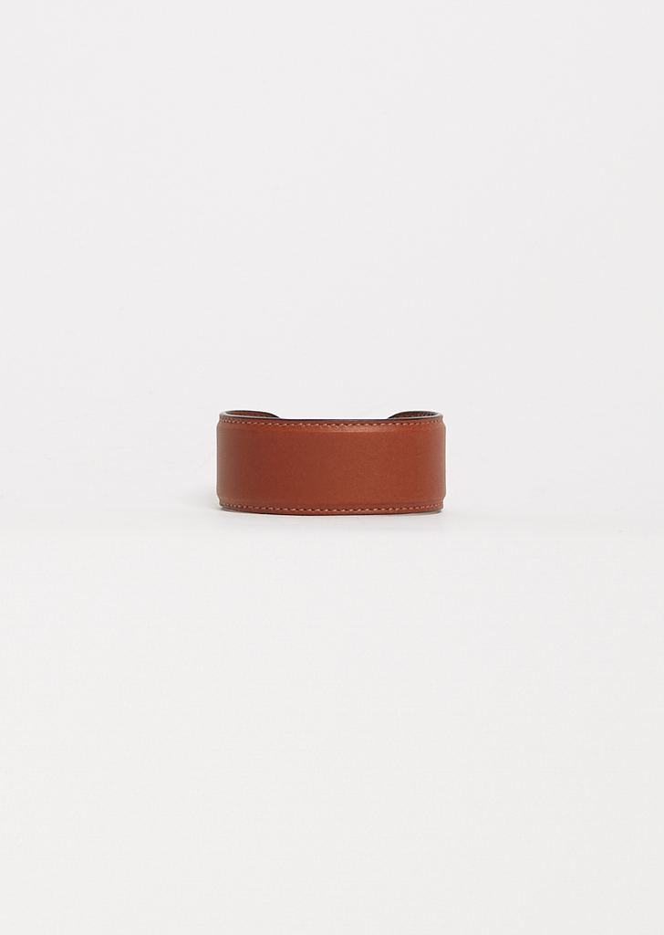Large Plat Gaine Bracelet — Dark Honey