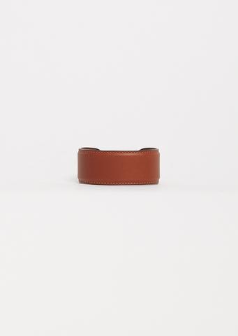 Large Plat Gaine Bracelet — Dark Honey