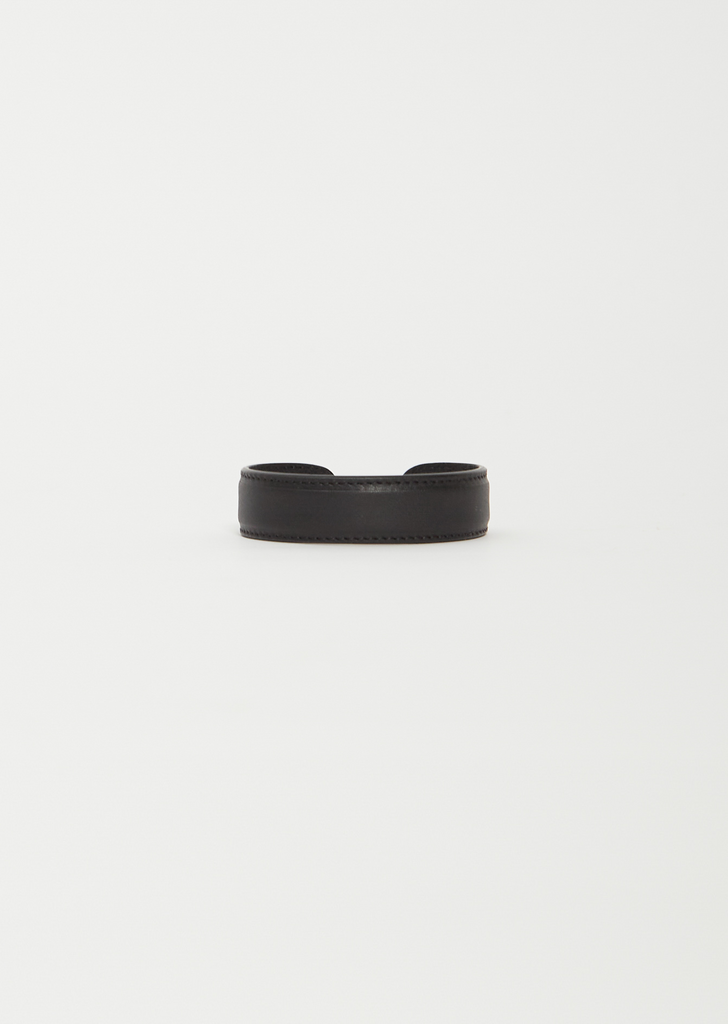 Small Plat Gaine Bracelet — Black