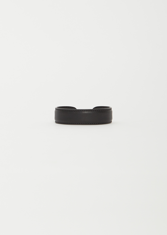 Small Plat Gaine Bracelet — Black