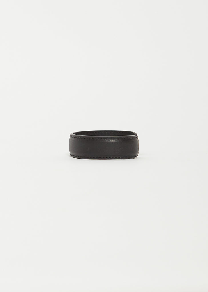 Small Plat Gaine Bracelet — Black